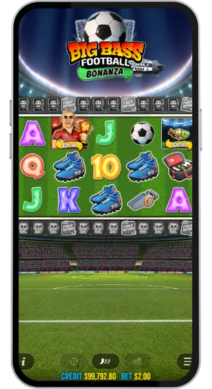 Gratis spins in Big Bass Football Bonanza met visser als wild