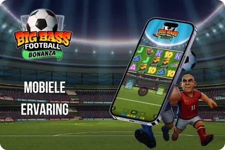 Big Bass Football Bonanza op een smartphone voor Nederlandse spelers